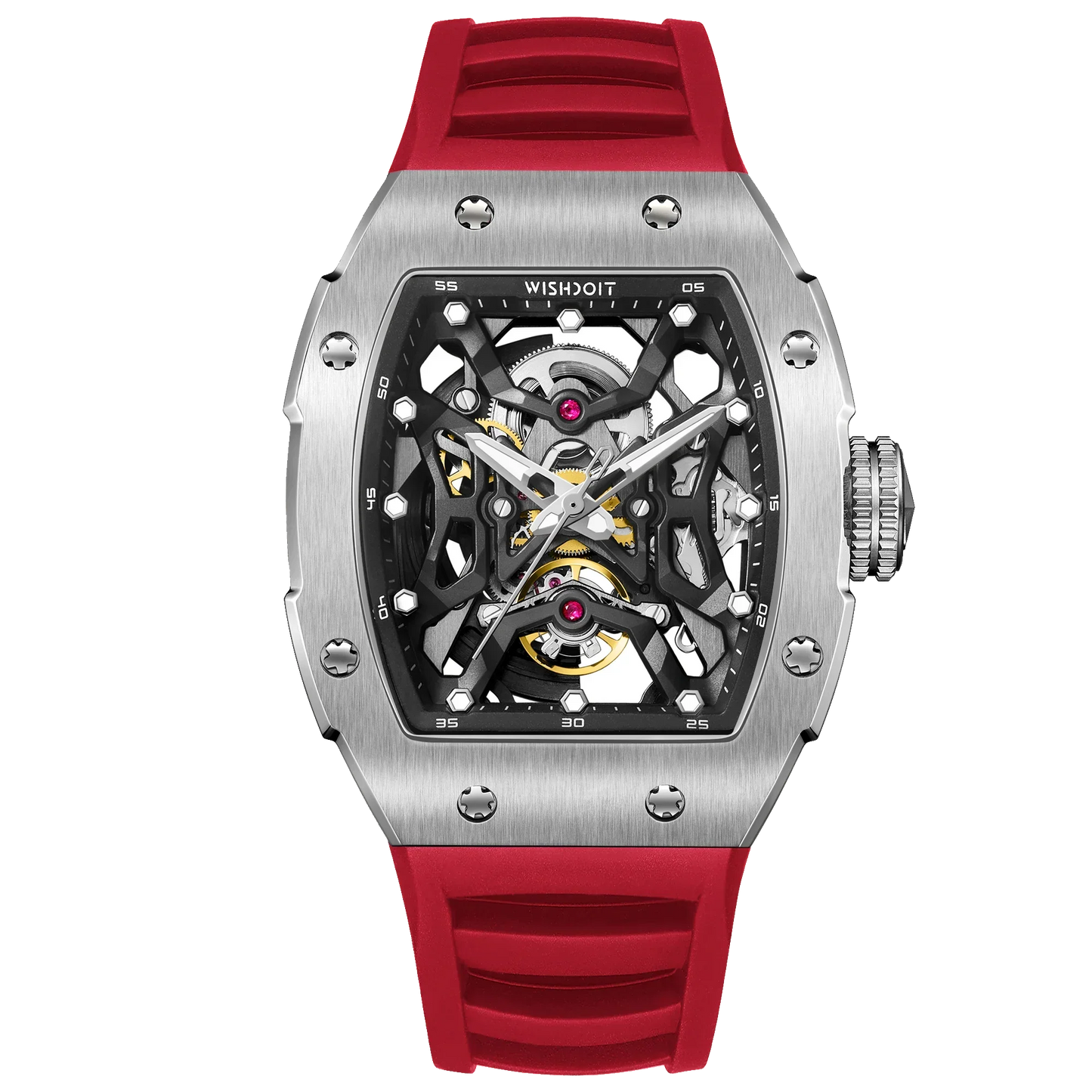 Aerial Prism Automatic Mechanical Skeleton Watch
