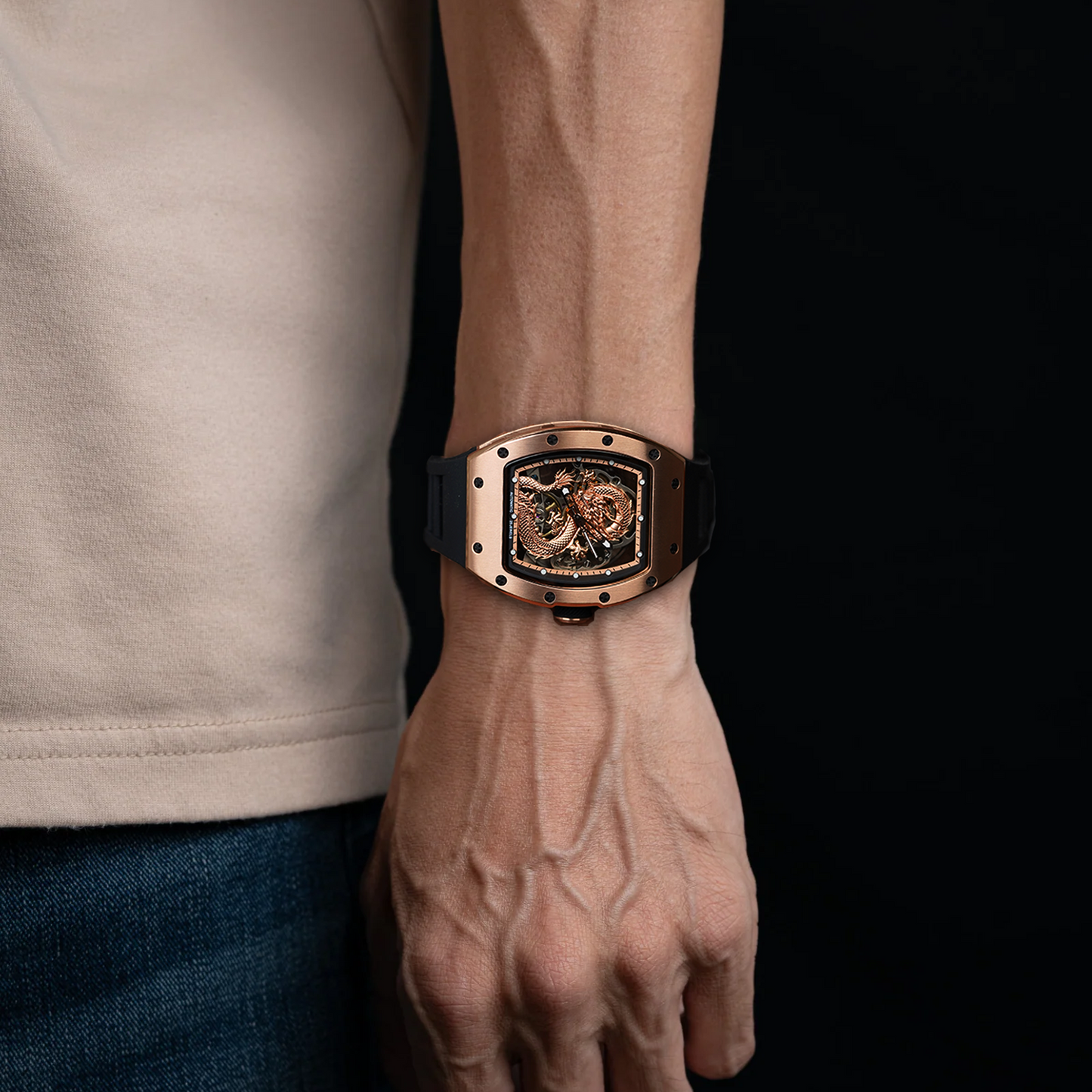 New Luxury Design - Dragon Series Mechanical Watch ZW07