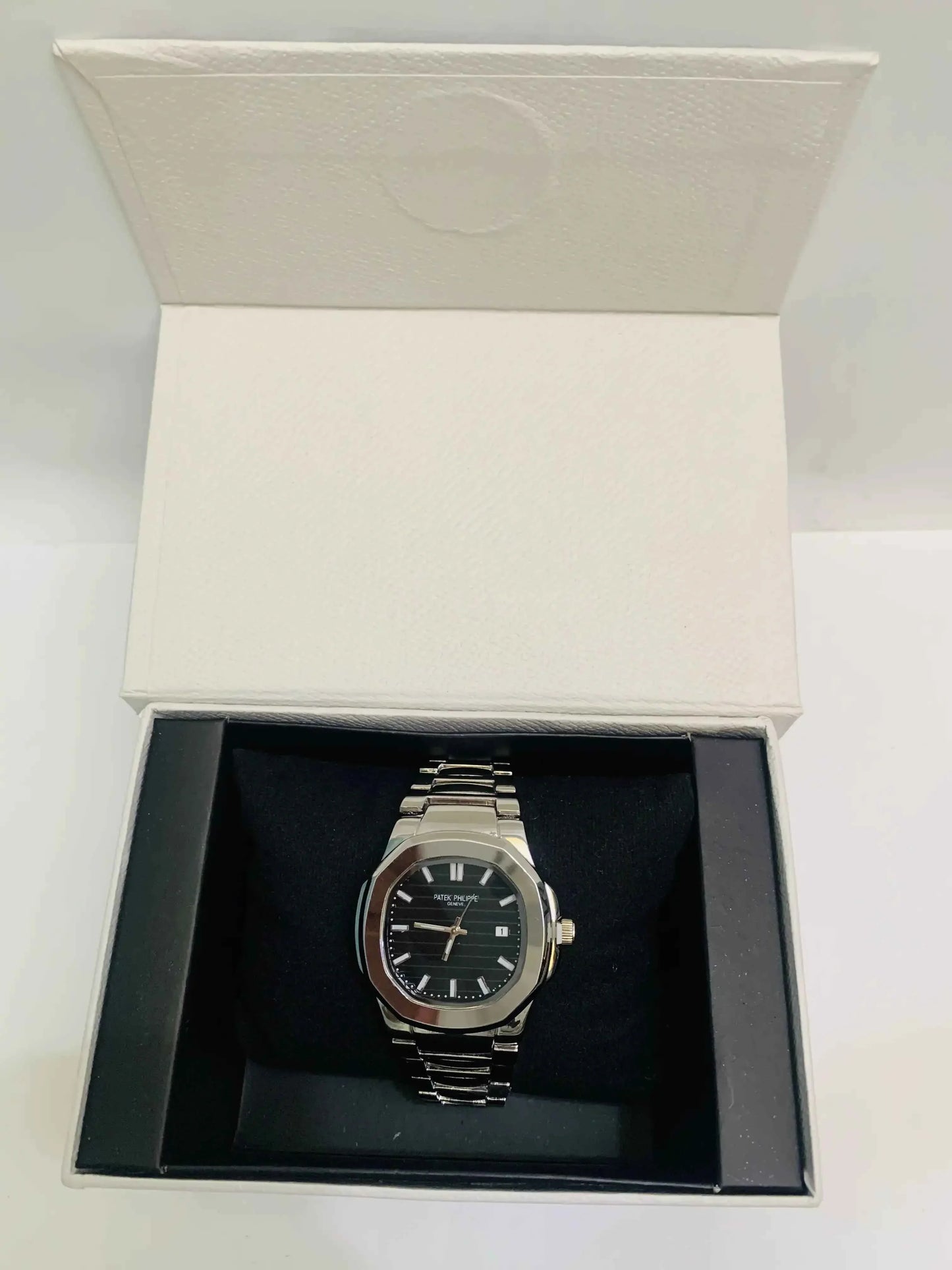 Imperial Noir – Signature Stainless Steel Watch for Men