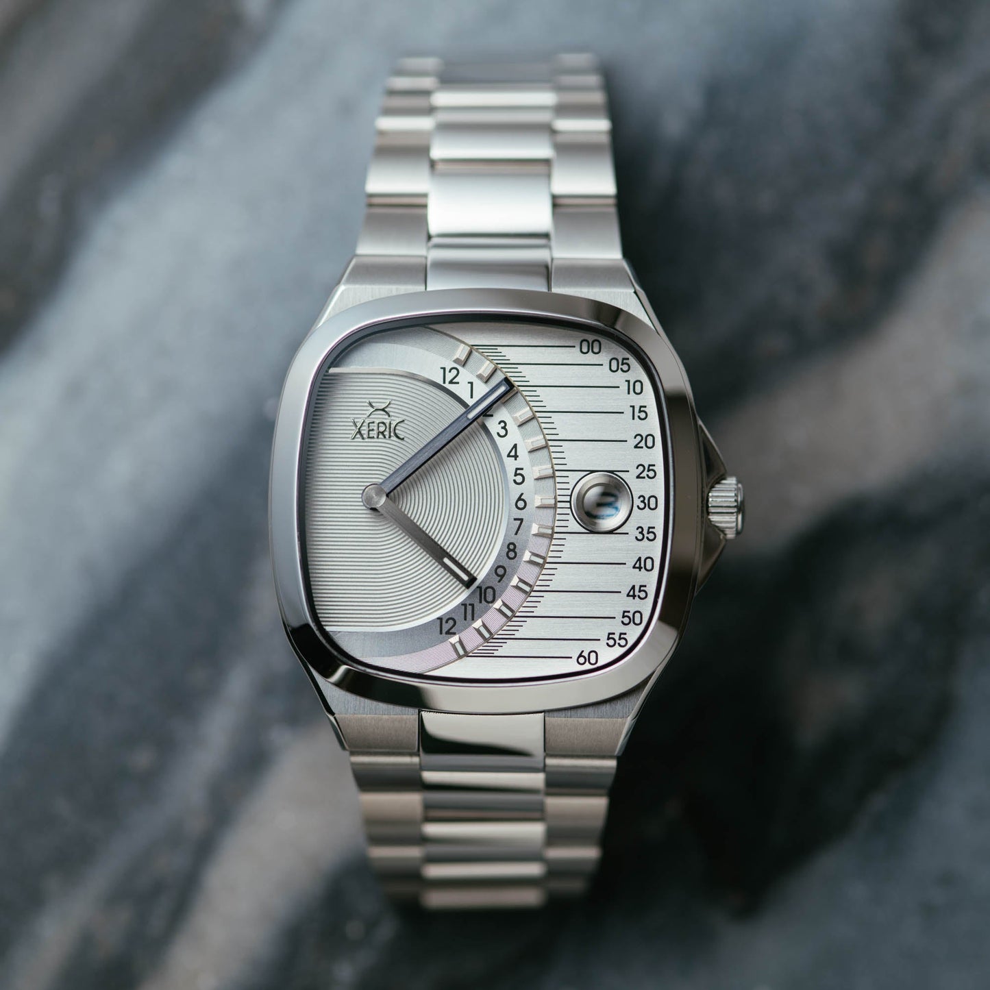 Timeline Retrograde Automatic All Silver