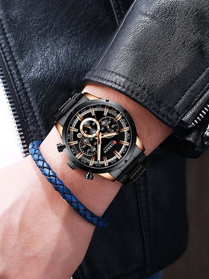 CURREN 8355 Men's Stainless Steel Watch