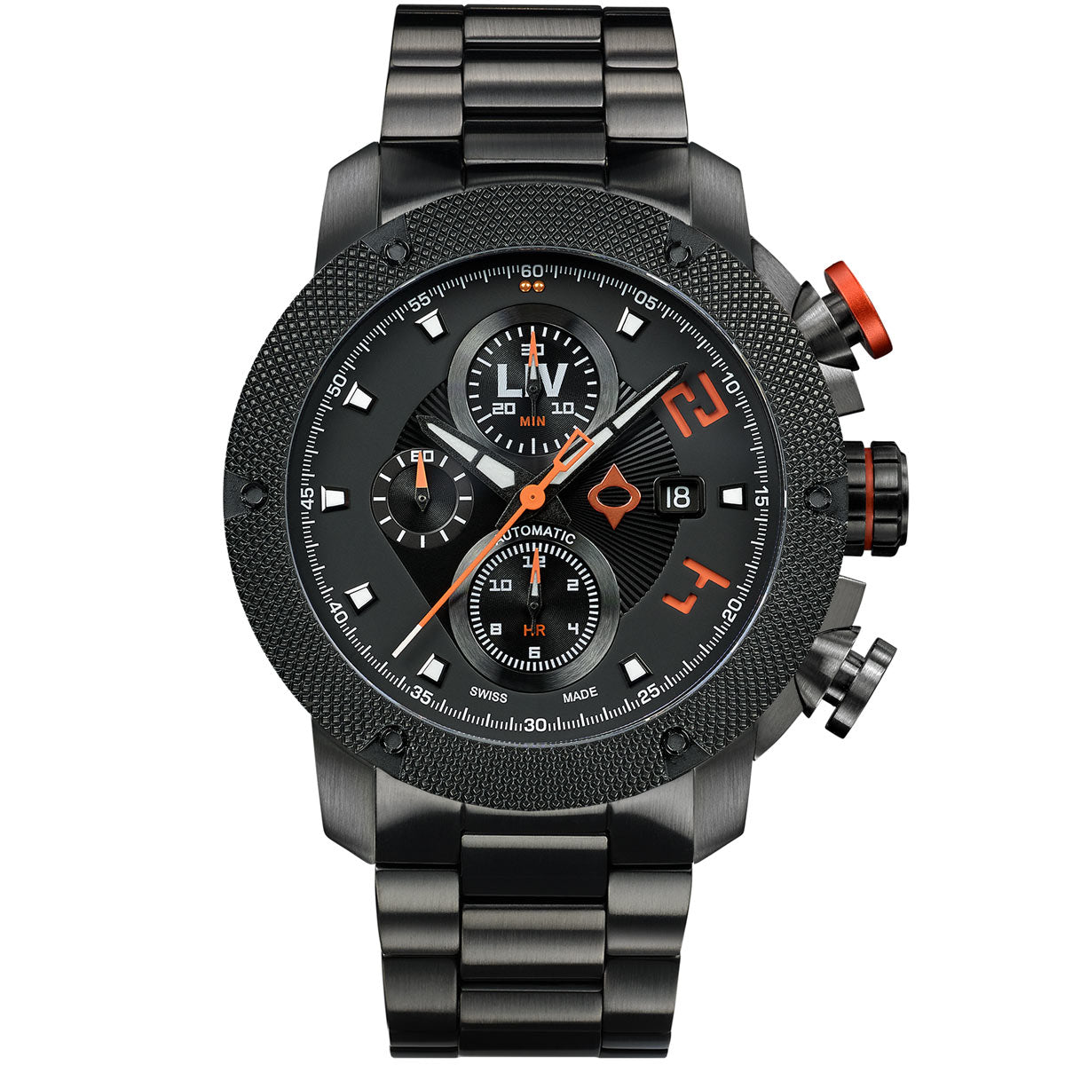 GX-AC Signature Orange — Bold Chronograph Power