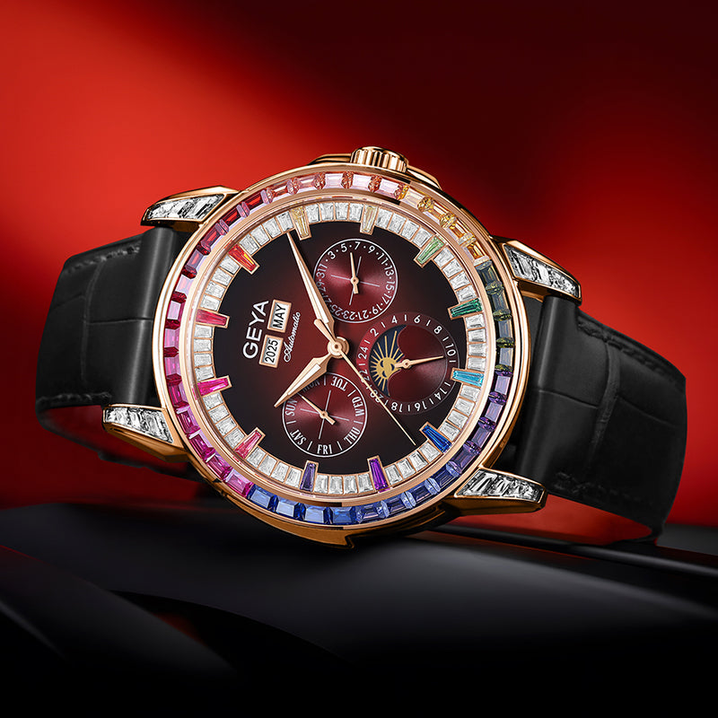 Rainbow Zircon Series - Mechanical Watch G78205