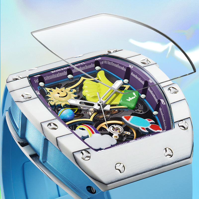 Carbon Fiber Luminous Cyber Life Watch