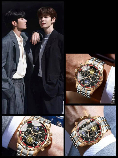 ⌚💧Swiss Brand New Waterproof Automatic Mechanical Watches