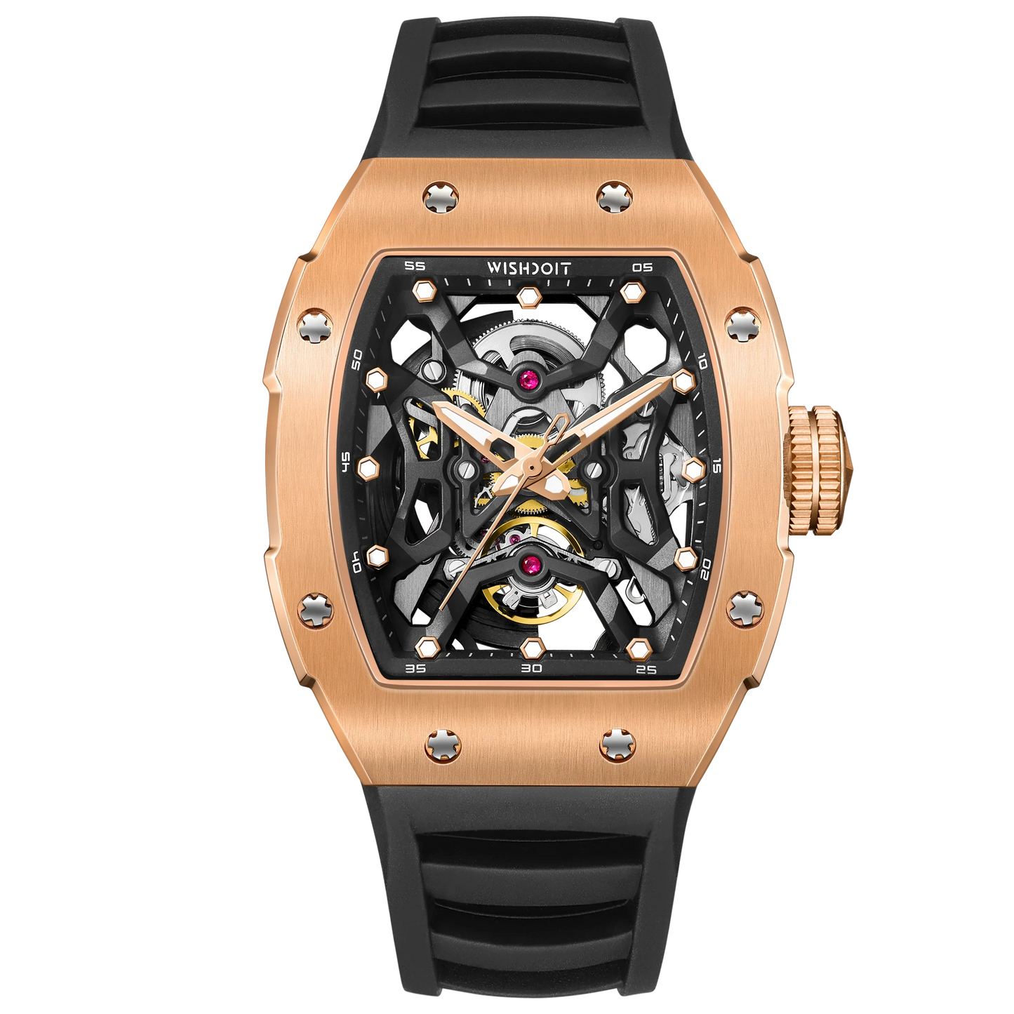 Aerial Prism Automatic Mechanical Skeleton Watch