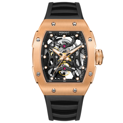 Aerial Prism Automatic Mechanical Skeleton Watch