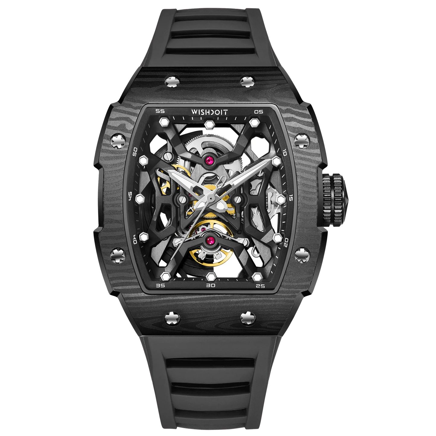 Aerial Prism Automatic Mechanical Skeleton Watch