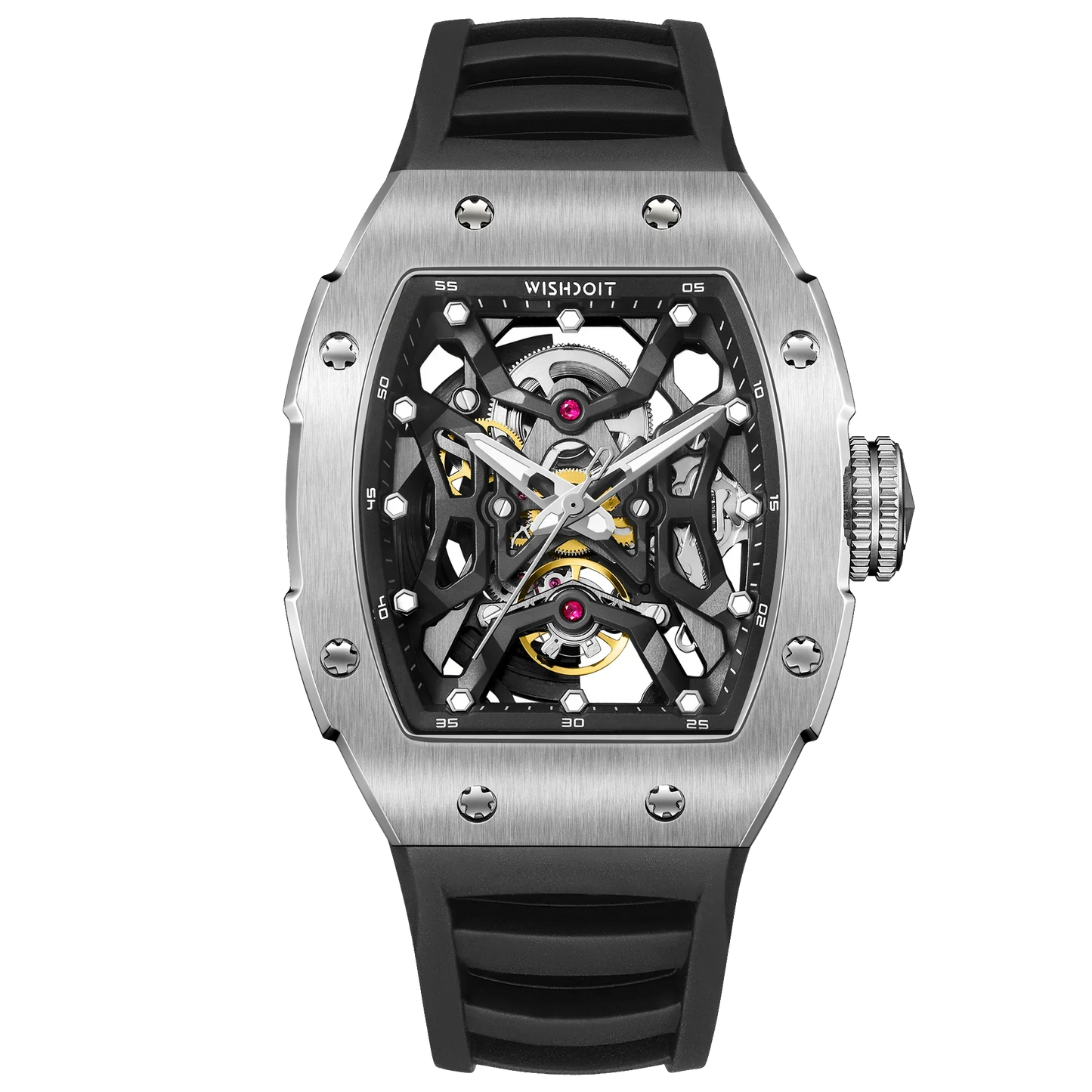 Aerial Prism Automatic Mechanical Skeleton Watch