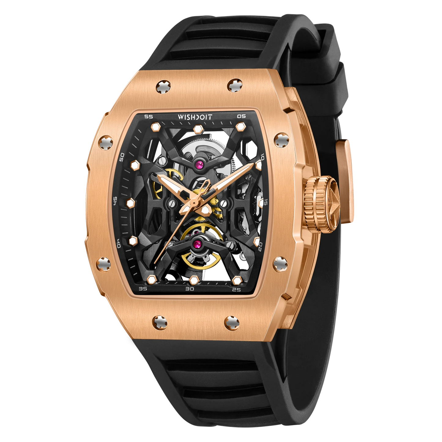 Aerial Prism Automatic Mechanical Skeleton Watch