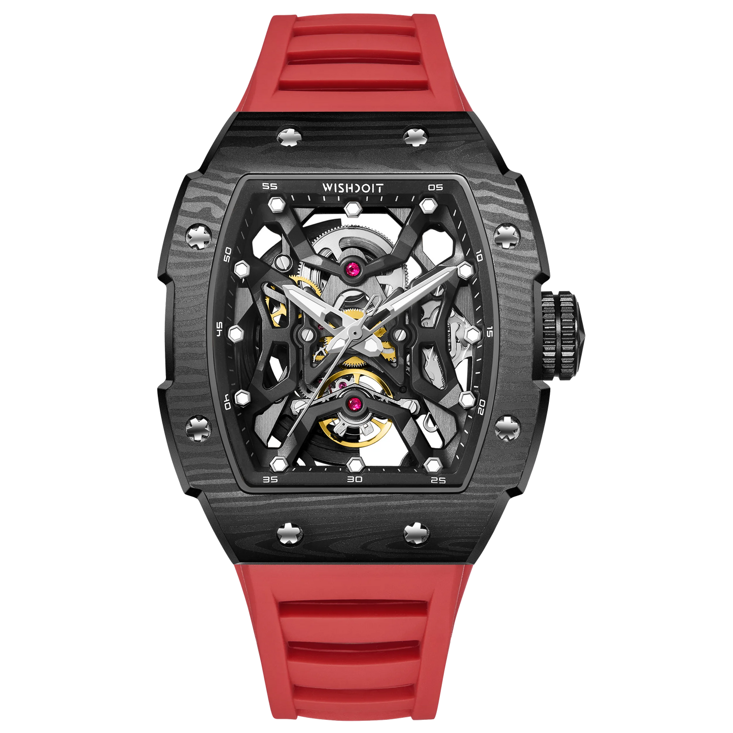 Aerial Prism Automatic Mechanical Skeleton Watch