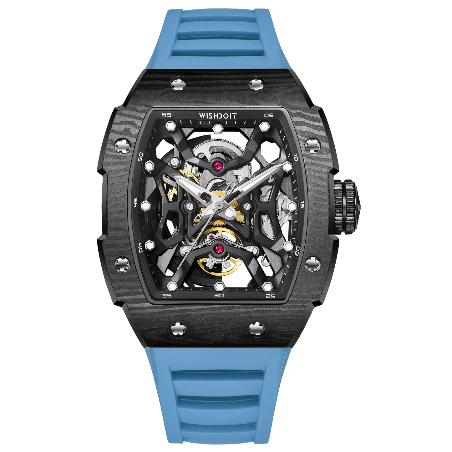 Aerial Prism Automatic Mechanical Skeleton Watch