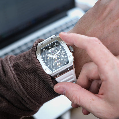 Aerial Prism Automatic Mechanical Skeleton Watch