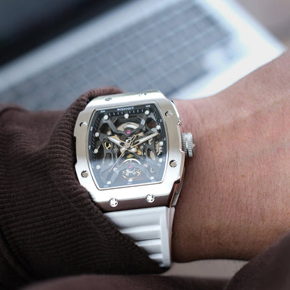 Aerial Prism Automatic Mechanical Skeleton Watch