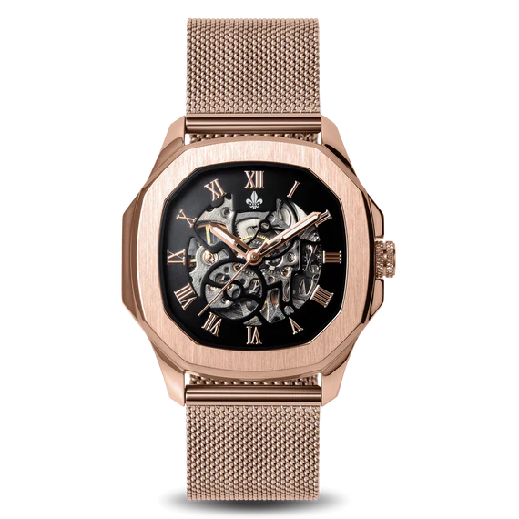 The Avalon Automatic Watch + Mesh Strap