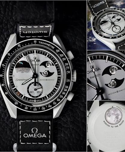 OM*GA x SWATCH MOONSWATCH – MISSION TO THE SUPER BLUE MOONPHASE*