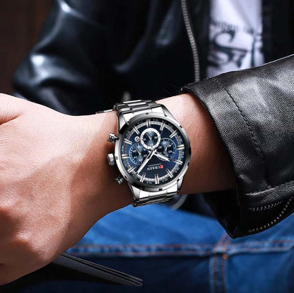 CURREN 8355 Men's Stainless Steel Watch