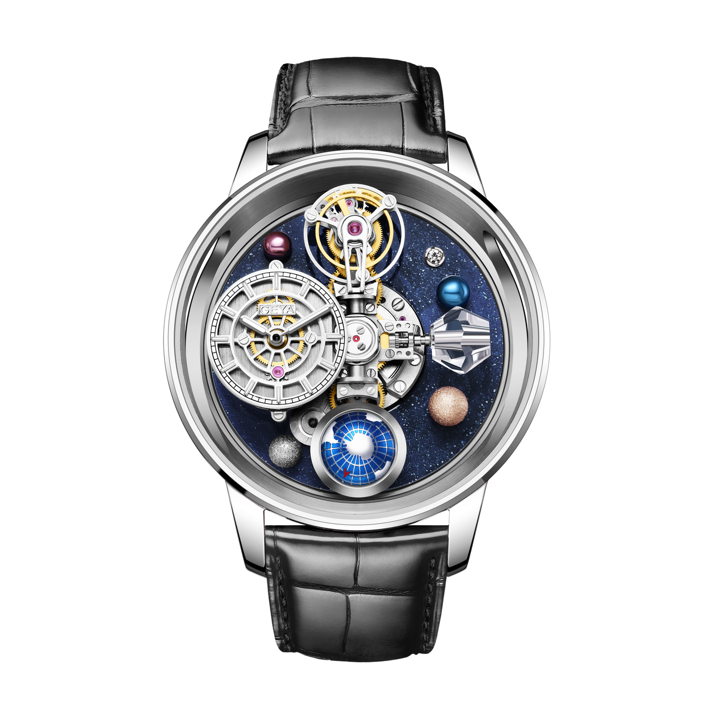 Geya Planetary Flywheel Mechanical Watch G78182