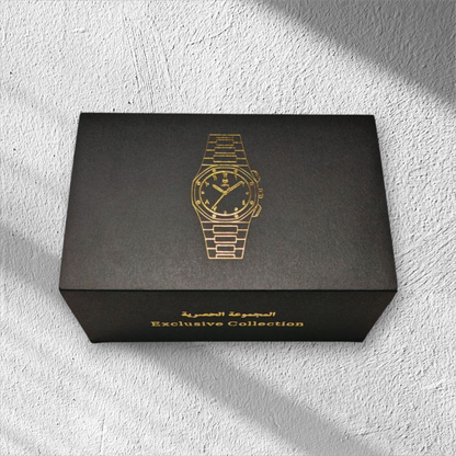 Royal Chronograph Black Edition Silver – Exclusive Collection