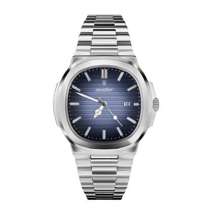 Sophisticated Minimalism in Stainless Steel Watch