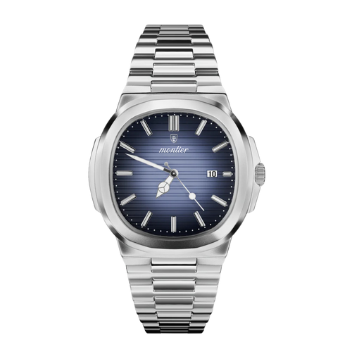 Sophisticated Minimalism in Stainless Steel Watch