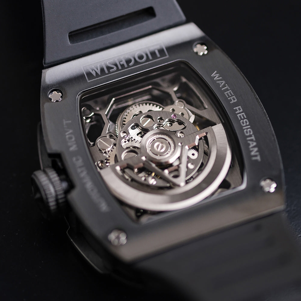 Aerial Prism Automatic Mechanical Skeleton Watch