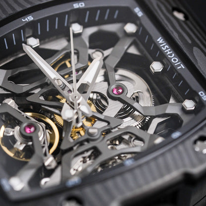 Aerial Prism Automatic Mechanical Skeleton Watch