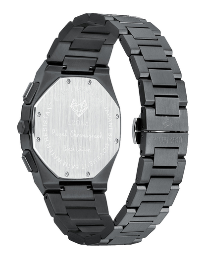 Royal Chronograph Black Edition Silver – Exclusive Collection
