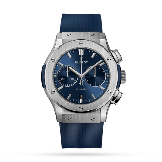 HB Fusion Blue Watch – Premium Master Copy | Bold Luxury Titanium