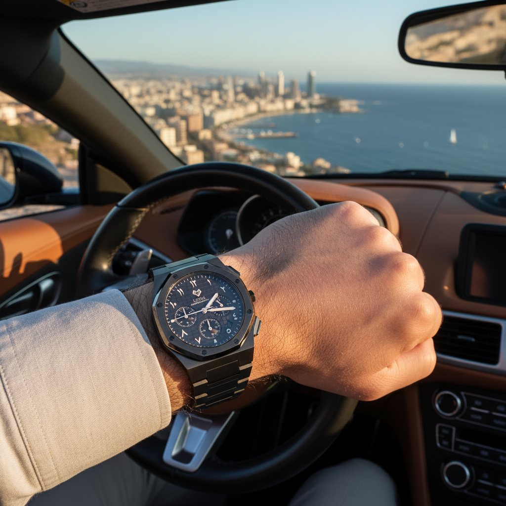 Royal Chronograph Black Edition Silver – Exclusive Collection