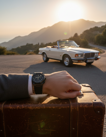 Royal Chronograph Black Edition Silver – Exclusive Collection