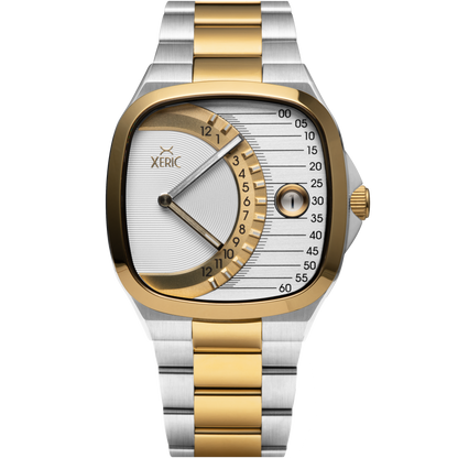 Timeline Retrograde Automatic Two-tone Gold Silver