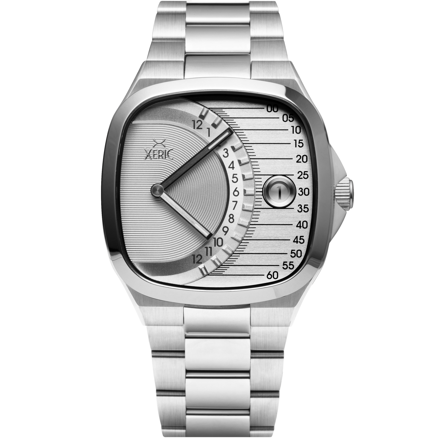 Timeline Retrograde Automatic All Silver
