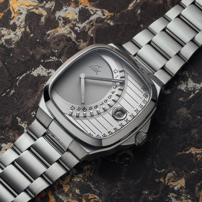 Timeline Retrograde Automatic All Silver